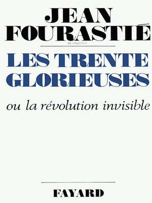 cover image of Les Trente Glorieuses